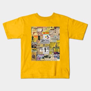 COMIC BOOK GIMMICK ADS Kids T-Shirt